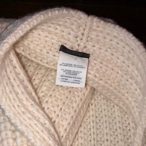 J. Crew Accessories - JCrew Ivory Knit Infinity Scarf - NWOT J. Crew Accessories - JCrew Ivory Knit Infinity Scarf - NWOT